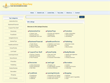Tablet Screenshot of info-listings.com